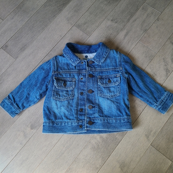 Gap Toddler Denim Jacket 12-18M - Picture 1 of 4